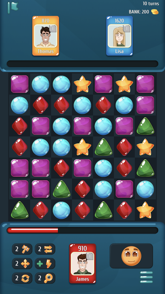 #1. Match 3 Online Game (iOS) بواسطة: Magic Board LLC