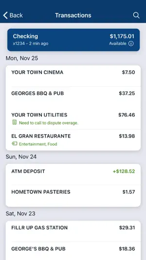 First Peoples Bank Mobile screenshot 4