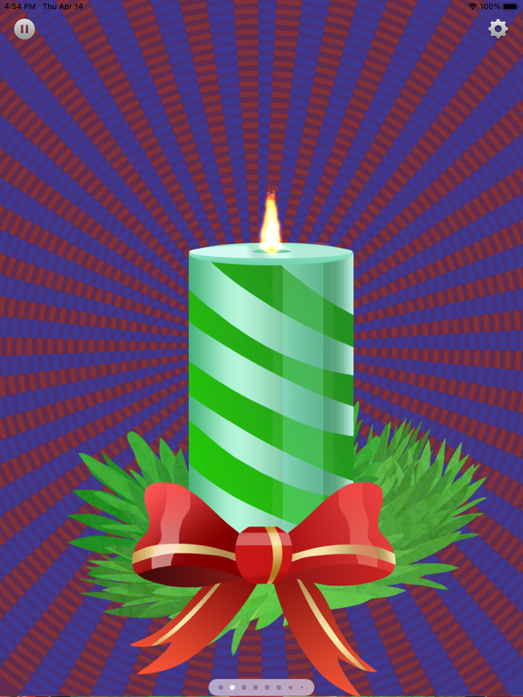 Christmas Music Candleのおすすめ画像4