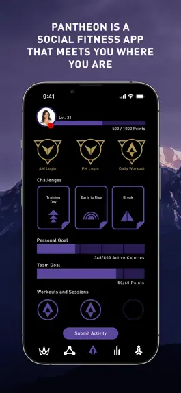 Game screenshot Pantheon - Social Fitness mod apk