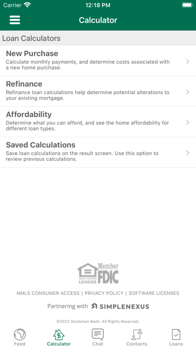 MyMortgage - Stockman Bank Screenshot
