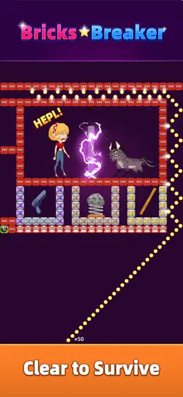 Game screenshot Bricks Breaker: Hit Ball Blast hack