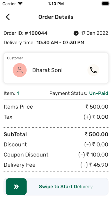 DailyFresh Delivery Boy Screenshot