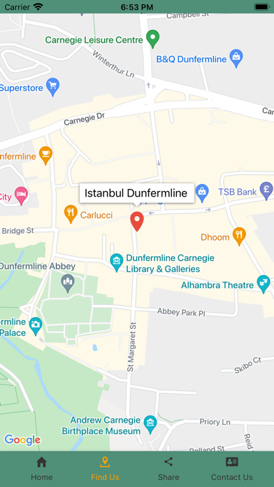 Istanbul Takeaway Dunfermline Screenshot