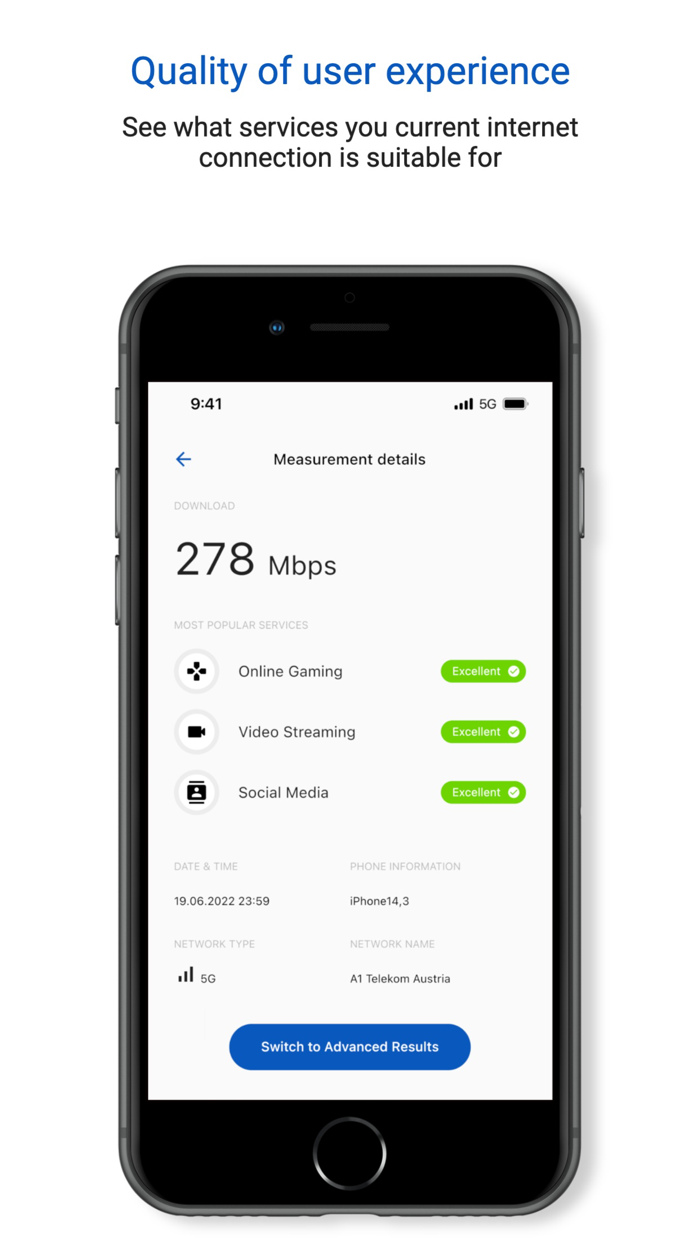Speedtest by Open Nettest