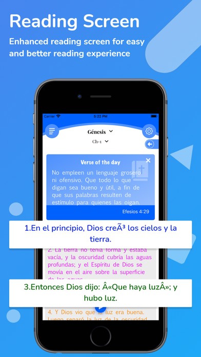 KJV Biblia Audio en español Screenshot