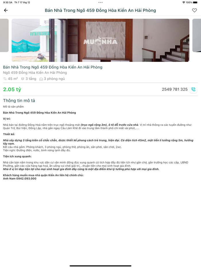 App Bất Động Sản TechWar