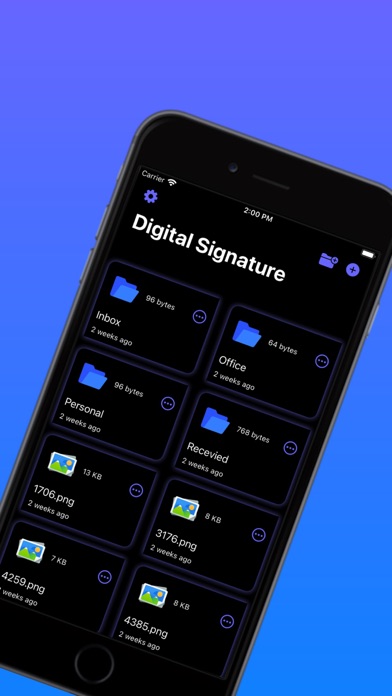 Digital Signature Pro Screenshot