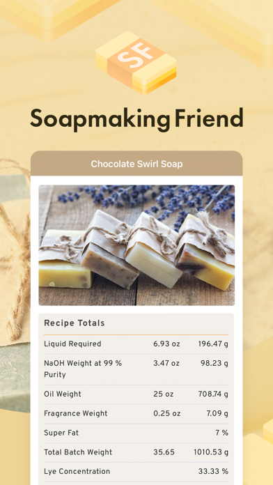 Soapmaking Friend – Soap Calc Screenshot