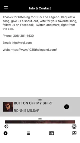 Game screenshot 103.5 The Legend hack