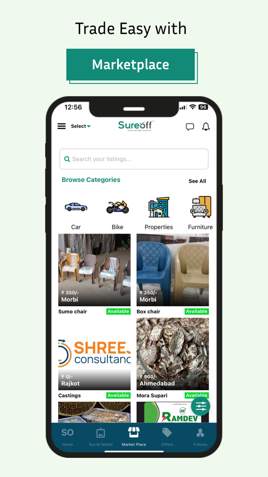 #6. SureOff (iOS) 由: Vijaybhai Parmar