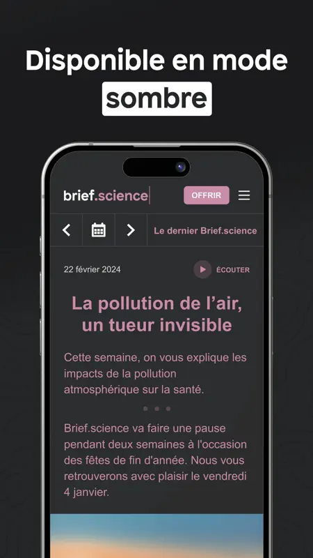 Brief.science screenshot 6 of 6