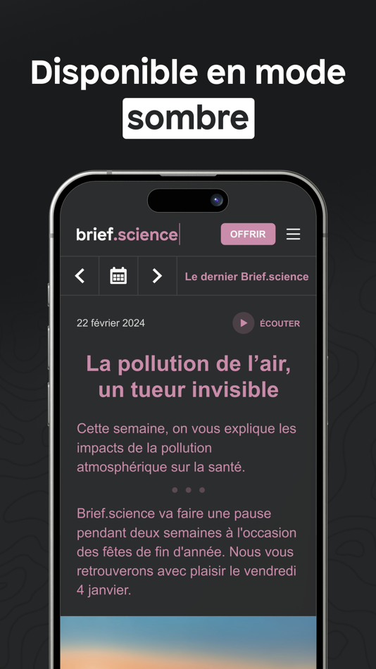 #6. Brief.science (iOS) بواسطة: Brief Media (Apps)