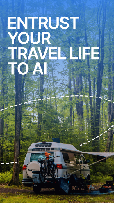 RV Trip wizard with AI Helper Screenshot