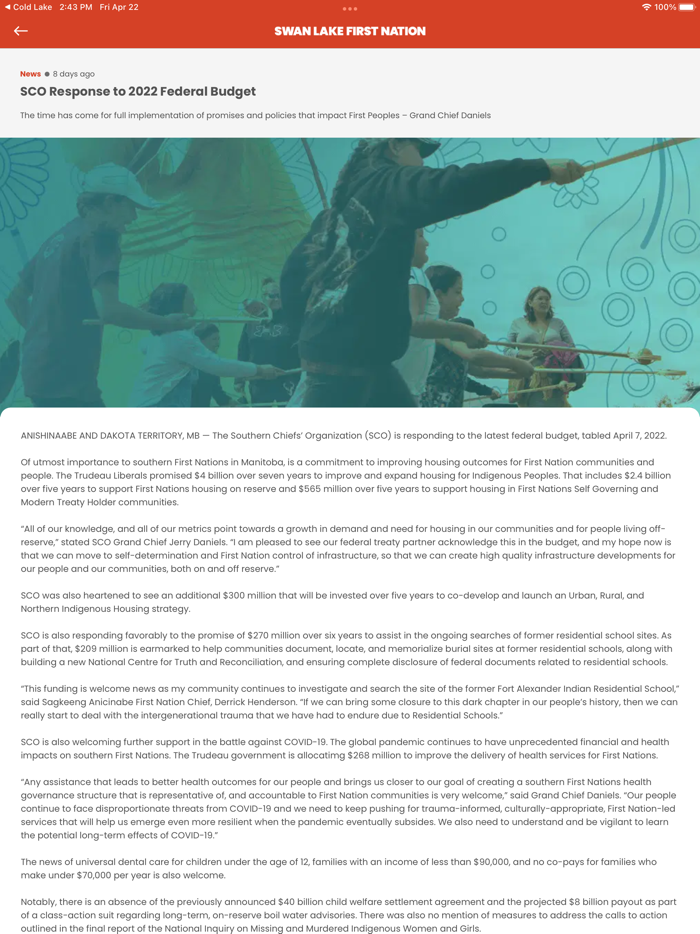 Swan Lake First Nation