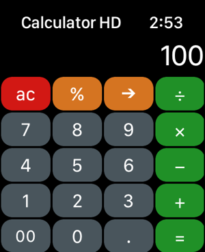 Легкий калькулятор скриншотов HD