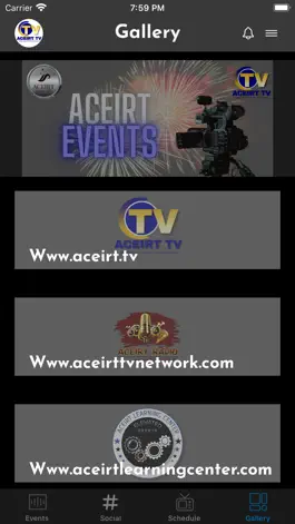 Game screenshot ACEIRT Events apk