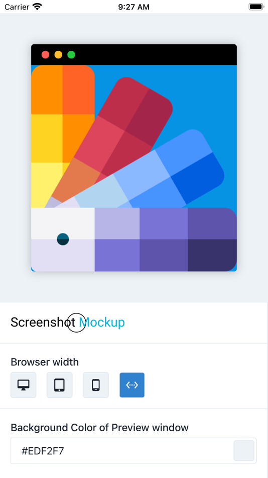 #3. Screenshot Mockup to design (iOS) 由: Jorge Hugo Sanz Saez