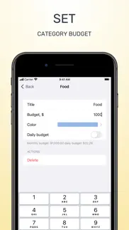 budget - money tracking iphone screenshot 4