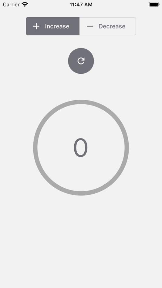 #1. Tap Count ~Increase/decrease~ (iOS) Bởi: Yasuhiro Kunisada