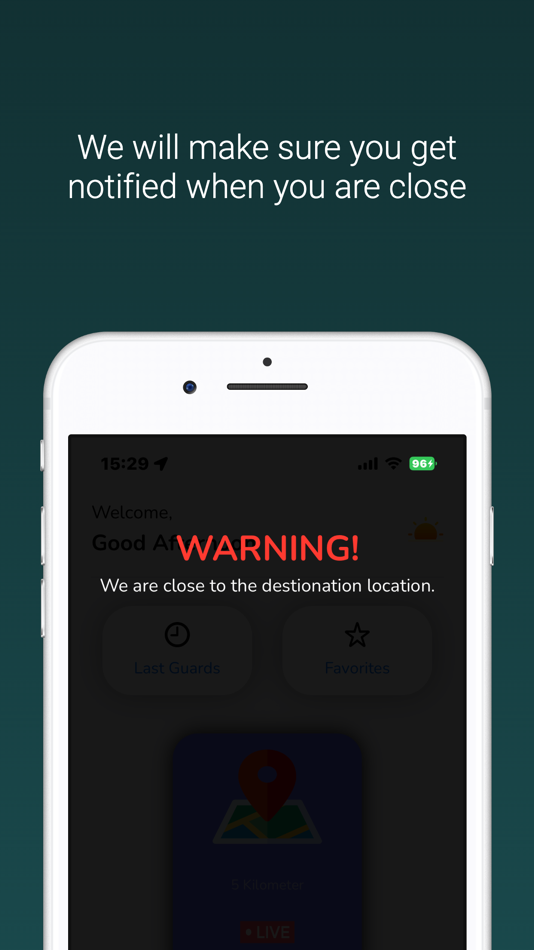 #3. MapZone-Location Based Alarm (iOS) Podle: Ahmet Giray Ucar