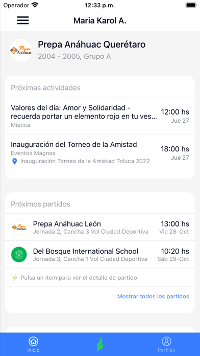 Torneo de la Amistad Screenshot