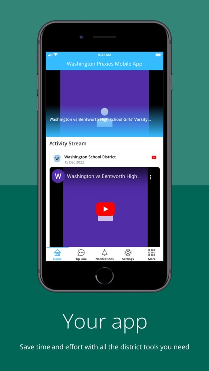 Washington Prexies Mobile App