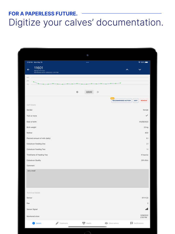 Calf Monitoring System