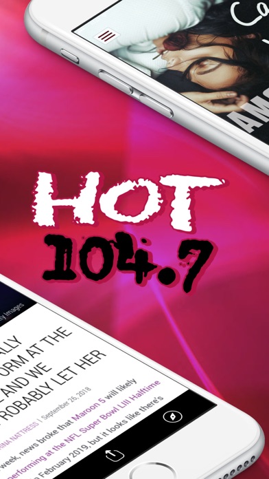 Hot 104.7 (KKLS) Screenshot