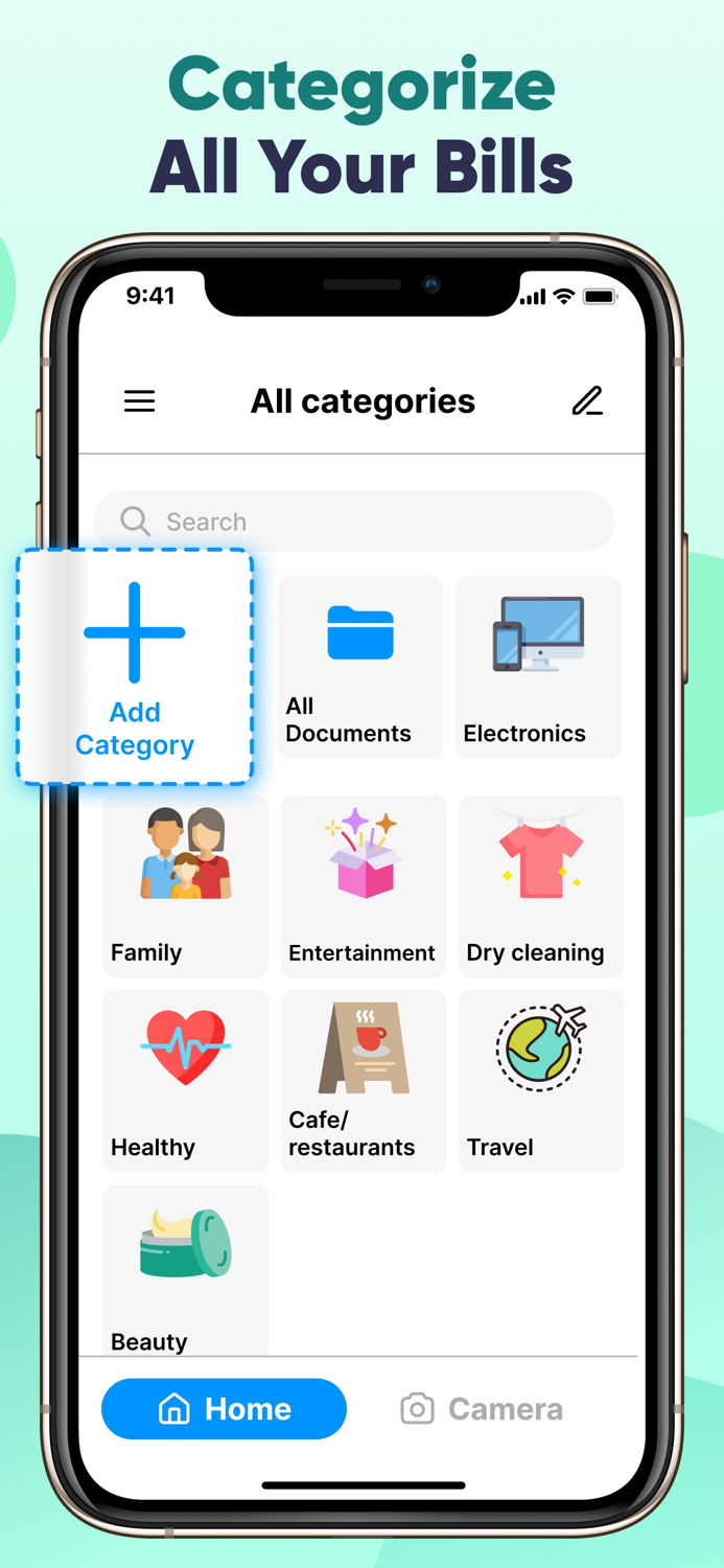 Budget：Bills and Receipt Scanner