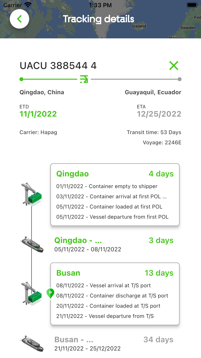 Unity Tracking Container