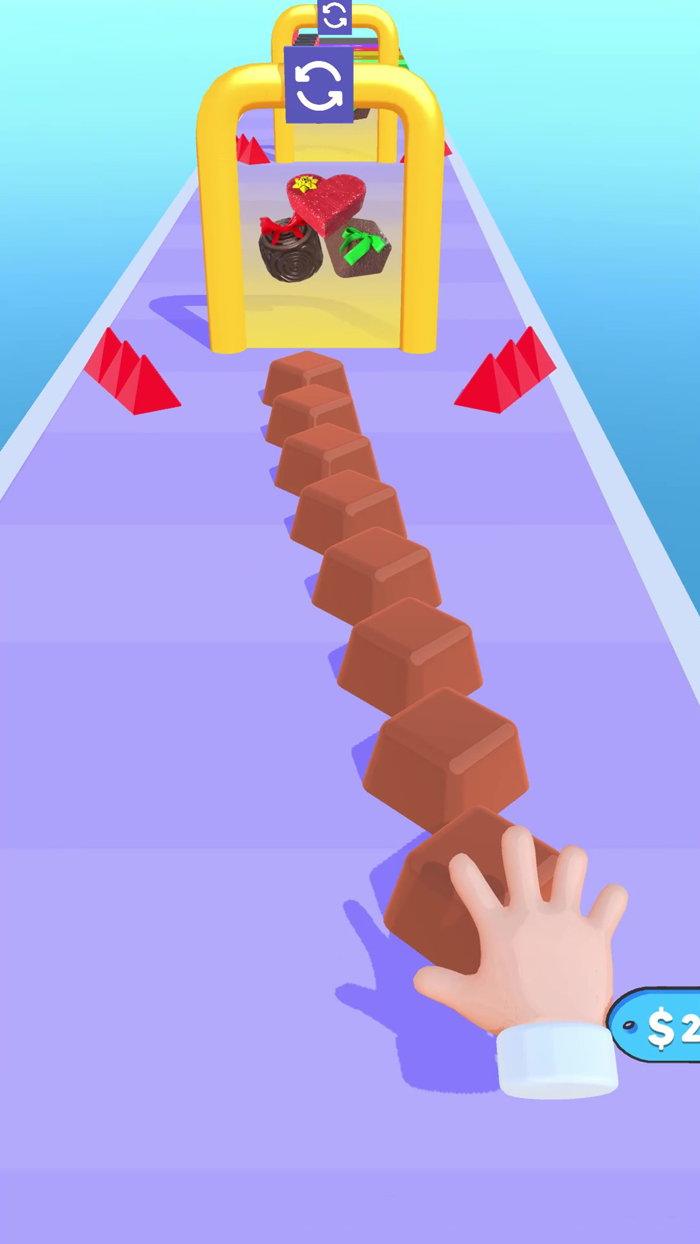 Chocolate Stack 3D