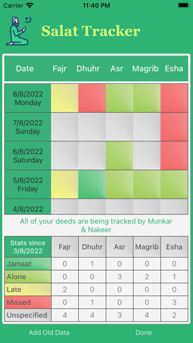 Persian Iranian Calendar Screenshot