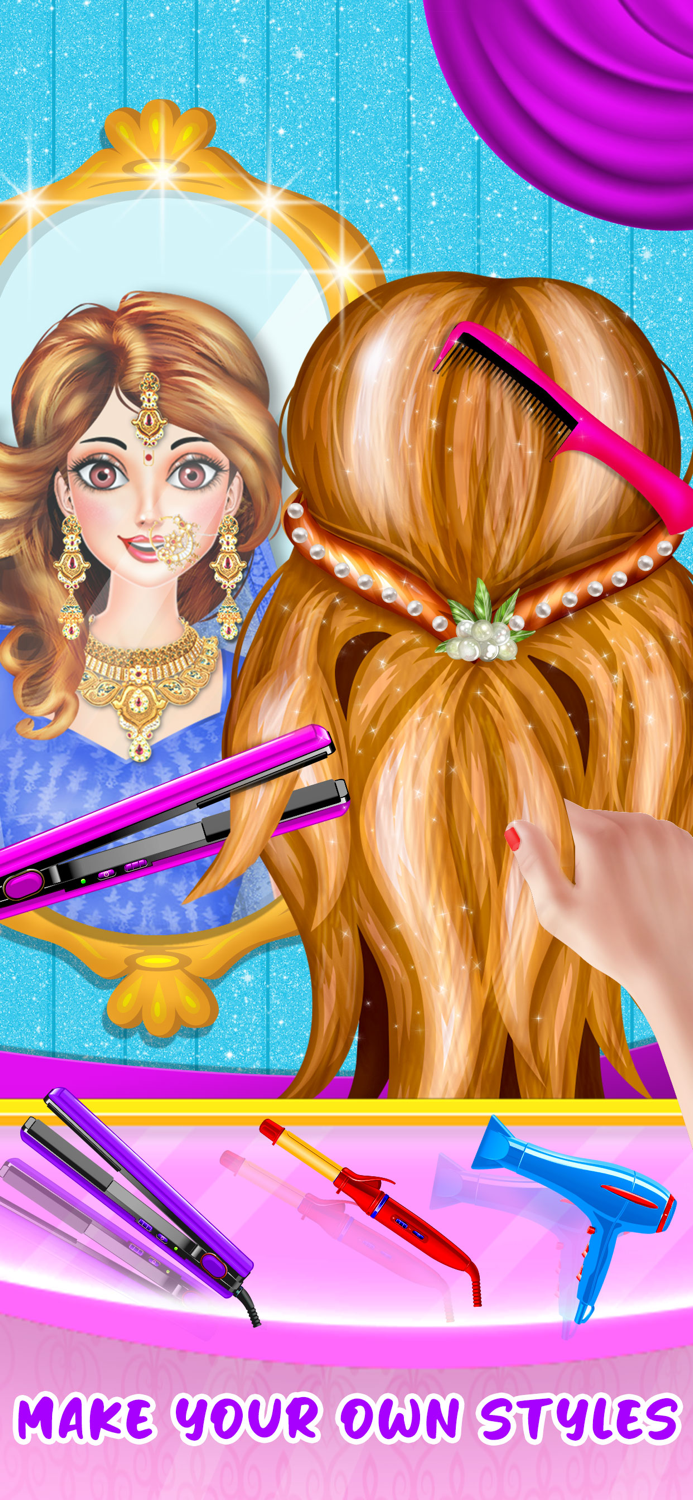 Bride Wedding Makeover Stylist