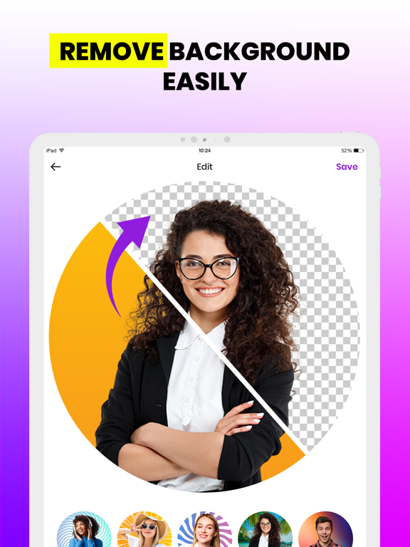 Screenshot #6 pour Profile Picture Maker & Editor