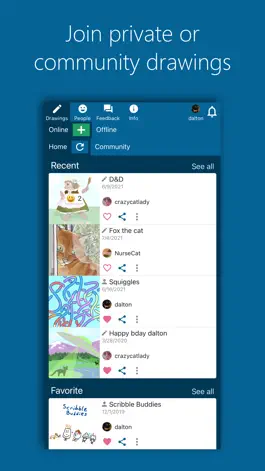 Game screenshot Scribble Buddies apk