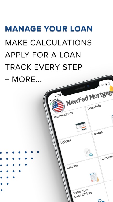 NewFed Mortgage Screenshot
