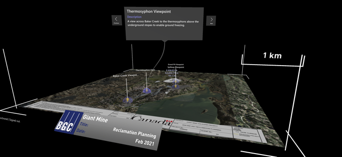 Giant Mine Reclamation Viewer
