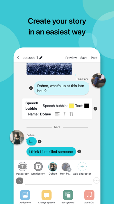 Chatie - chat stories Screenshot