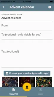 advent calendar creator iphone screenshot 3