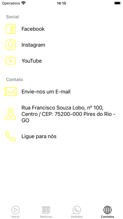 Rio FM 92,1 Pires do Rio Screenshot