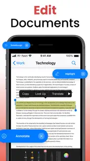 pdf air: edit & sign documents iphone screenshot 2