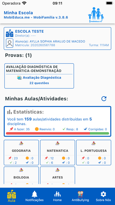 MobiFamília Screenshot