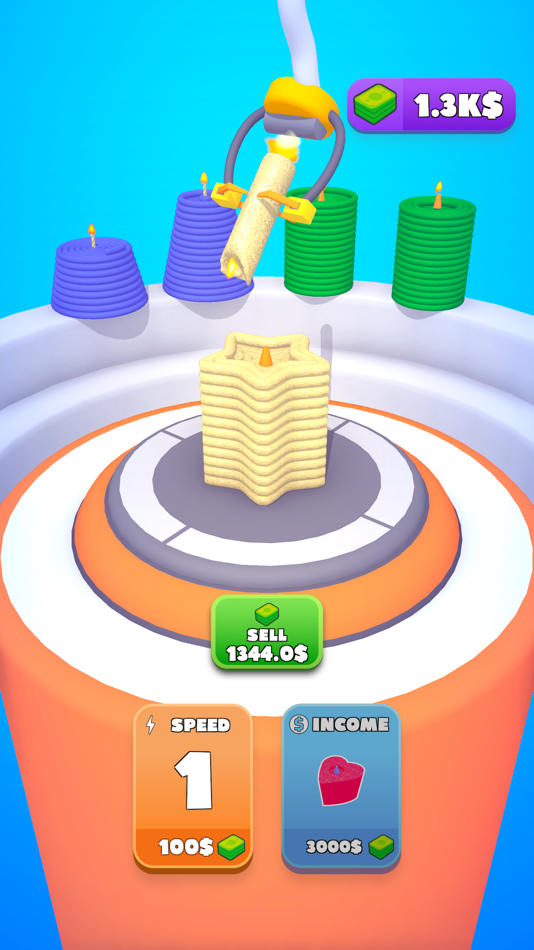 #4. Spiro Candle 3D (iOS) 由: tiplay studio Oyun ve Teknoloji Anonim Sirketi