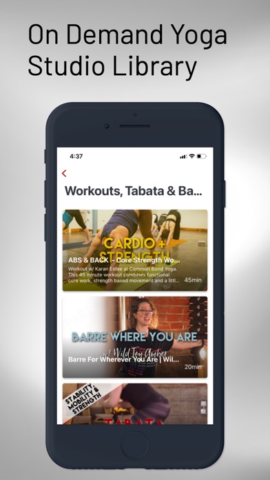 Yoga with Common Bond Screenshot