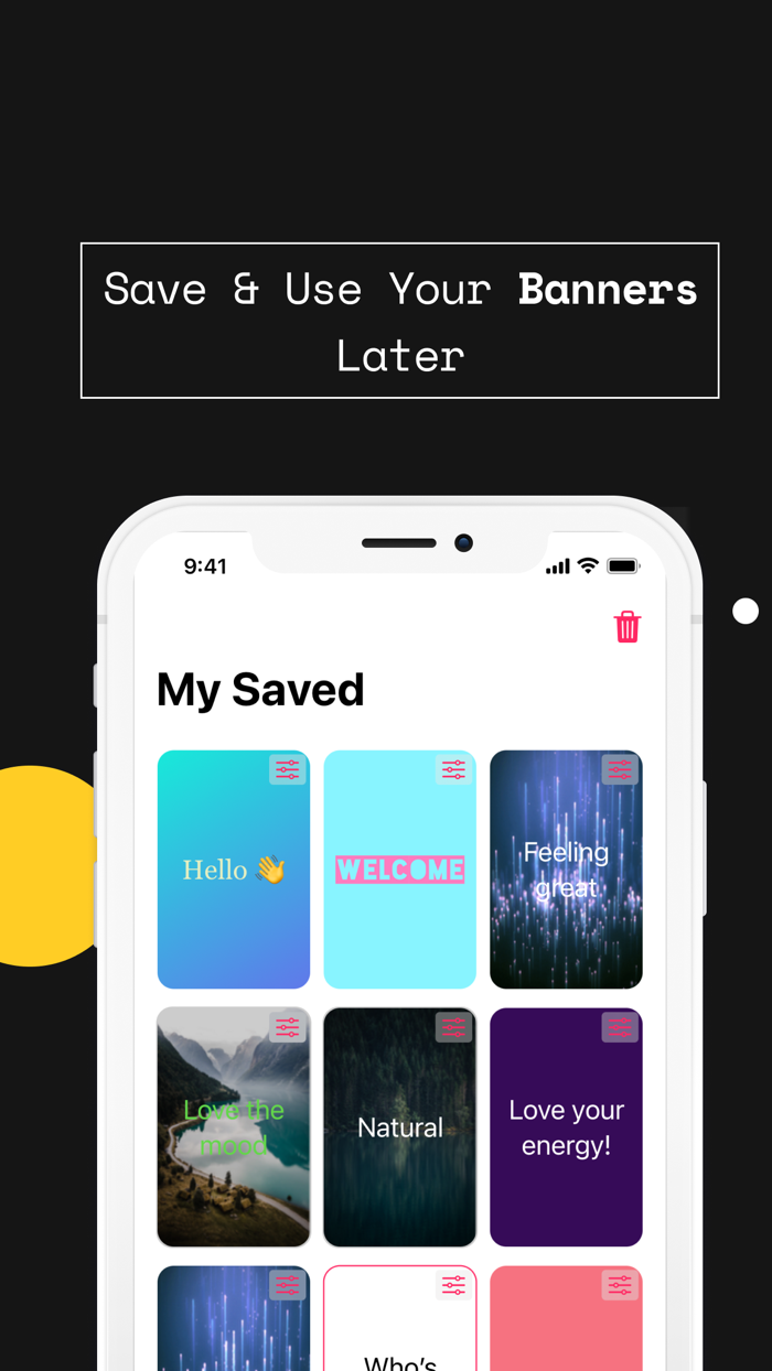 LED Banner Marquee by Rave Up