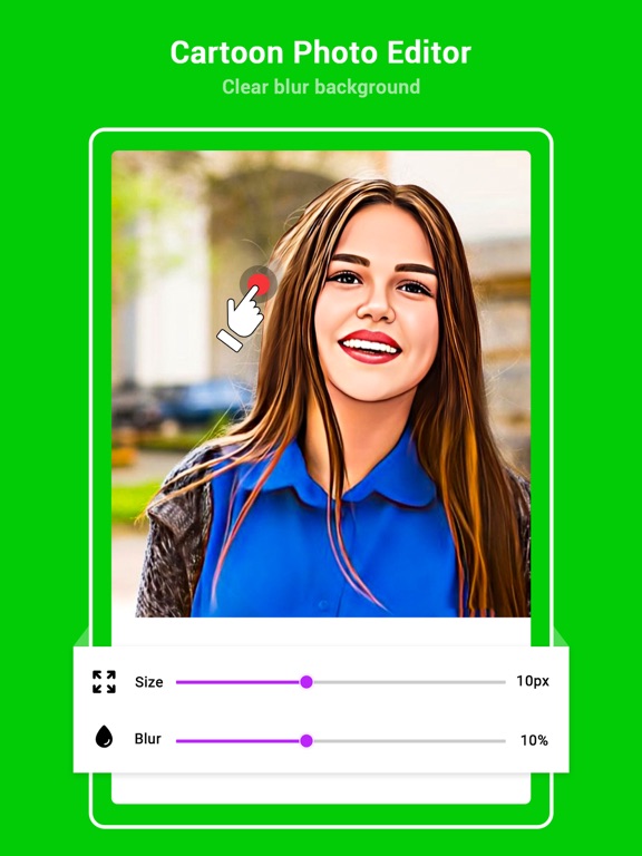 ToonApp - cartoons from photos iPad screenshot 5 - Photo & Video app