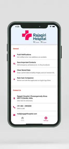 Game screenshot Rajagiri Care Companion hack