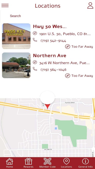 Pass Key Restaurant Screenshot