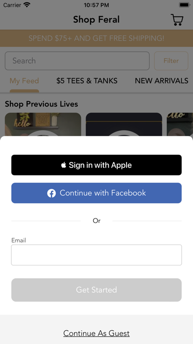 Shop Feral Screenshot